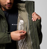 Columbia Mens Whirlbird V Interchange Jacket Greenscape melange