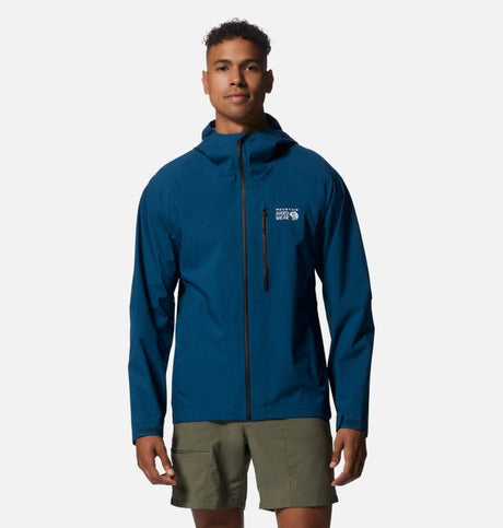 Mountain Hardwear Men's Stretch Ozonic Jacket - Dark Caspian Dark Caspian