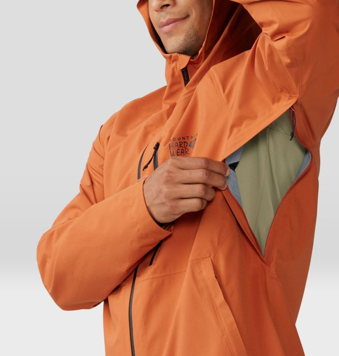 Mountain Hardwear Men's Stretch Ozonic Jacket - Raw Carnelian Raw Carnelian