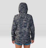 Mountain Hardwear Women's Stretch Ozonic Jacket - Dark Zinc Frequency Print Dark Zinc Frequency Print