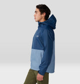 Mountain Hardwear Men's Threshold Jacket - Light Zinc/Hardwear Navy Light Zinc/Hardwear Navy