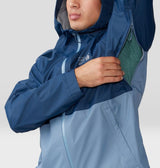 Mountain Hardwear Men's Threshold Jacket - Light Zinc/Hardwear Navy Light Zinc/Hardwear Navy