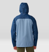 Mountain Hardwear Men's Threshold Jacket - Light Zinc/Hardwear Navy Light Zinc/Hardwear Navy