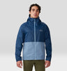 Mountain Hardwear Men's Threshold Jacket - Light Zinc/Hardwear Navy Light Zinc/Hardwear Navy