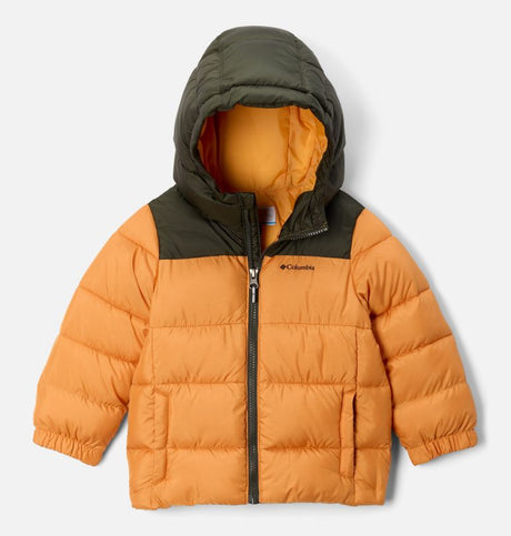 Columbia Toddler Puffect Hooded Jacket - Sunstone/Greenscape Sunstone/Greenscape