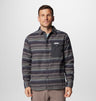 Columbia Men's PFG Uncharted Overshirt - Shark Lunar Stripe Shark Lunar Stripe