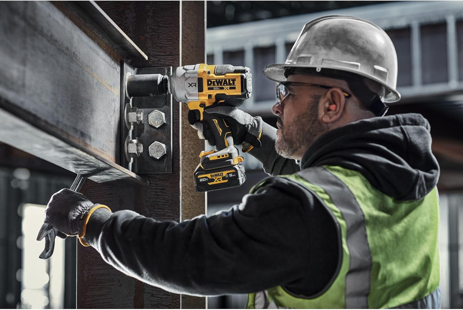 Dewalt 20V MAX XR Brushless Cordless 1 2 In High Torque Impact Wrench with Hog Ring Anvil Tool Only JAXOutdoorGearFarmandRanch