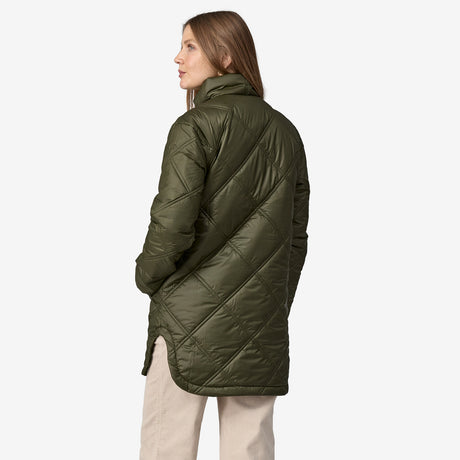 Patagonia Women's Pine Bank Insualted Parka - Pine Needle Green Pine Needle Green