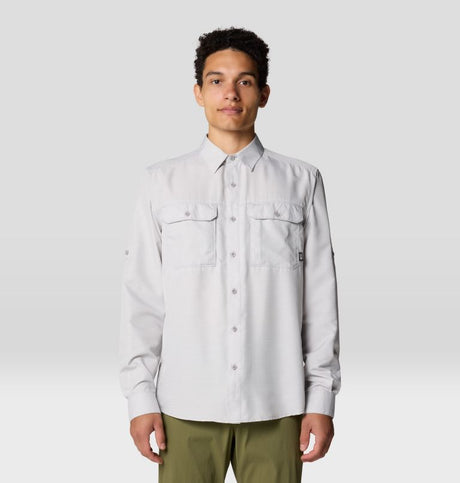 Mountain Hardwear Mens Canyon Long Sleeve Shirt - Light Dunes Light Dunes