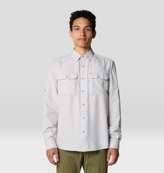 Mountain Hardwear Mens Canyon Long Sleeve Shirt - Light Dunes Light Dunes