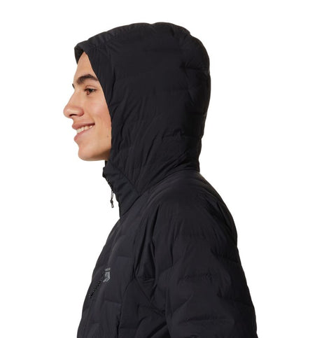 Mountain Hardwear Men's Stretchdown Hoody - Black Black