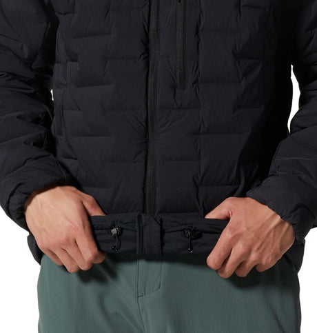 Mountain Hardwear Men's Stretchdown Hoody - Black Black