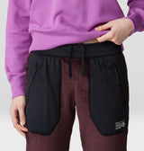 Mountain Hardwear Women's Polartec High Loft Pant - Blackberry Blackberry