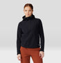 Mountain Hardwear Women's Summit Grid Half-Zip Hoodie - Black Black