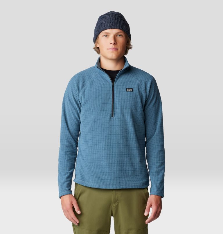 Mountain Hardwear Men's Summit Grid Half-Zip - Adriatic Blue Adriatic Blue