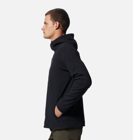 Mountain Hardwear Men's Summit Grid Hoody - Black Black