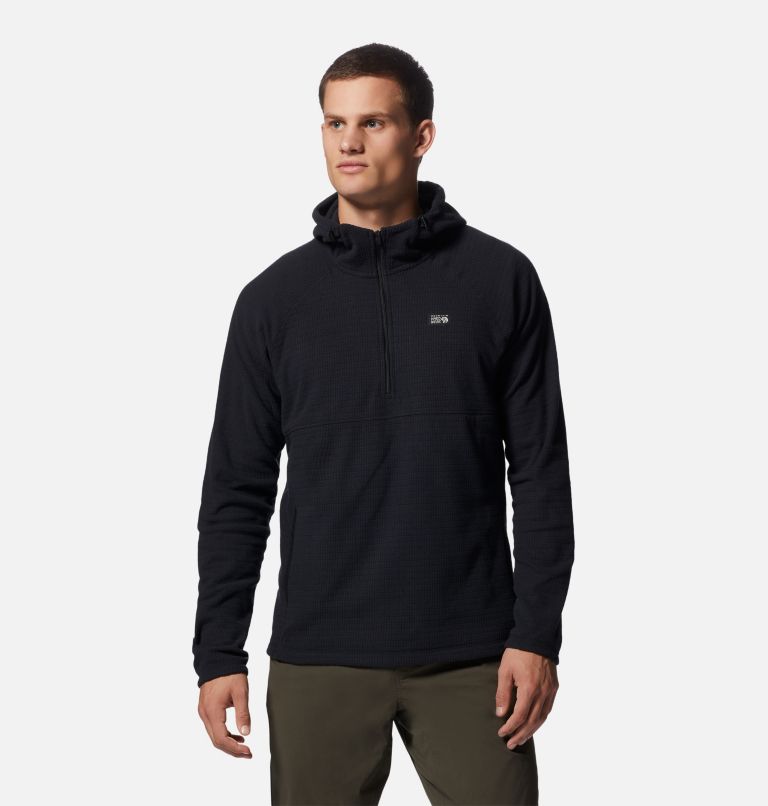 Mountain Hardwear Men's Summit Grid Hoody - Black Black