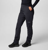 Columbia Women's Vast Canyon High Rise Softshell Pants - Black Black