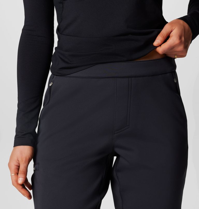 Columbia Women's Vast Canyon High Rise Softshell Pants - Black Black