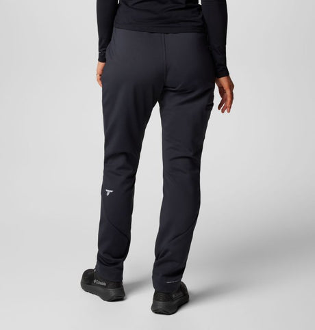 Columbia Women's Vast Canyon High Rise Softshell Pants - Black Black