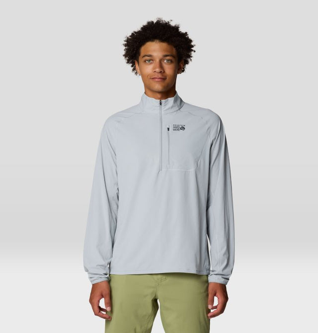 Mountain Hardwear Mens Sunshield 1/2 Zip - Glacial Glacial