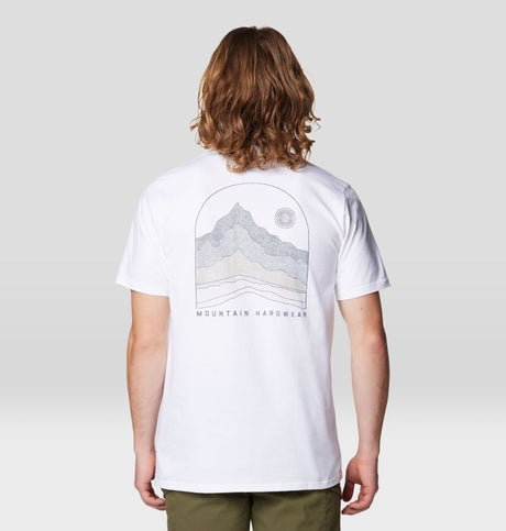 Mountain Hardwear Mens Mountain Sunset Short Sleeve - White White