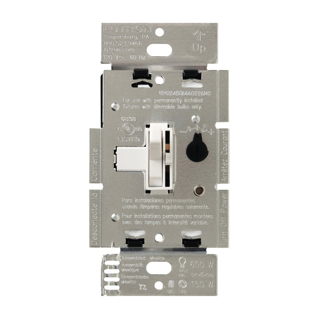 Lutron Dimmer White