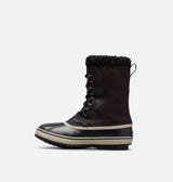 Sorel Men's 1964 Pac Nylon Waterproof Boot - Black/Ancient Fossil Black/Ancient Fossil