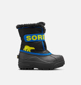 Sorel Childrens' Snow Commander Boot - Black/Super Blue Black/Super Blue