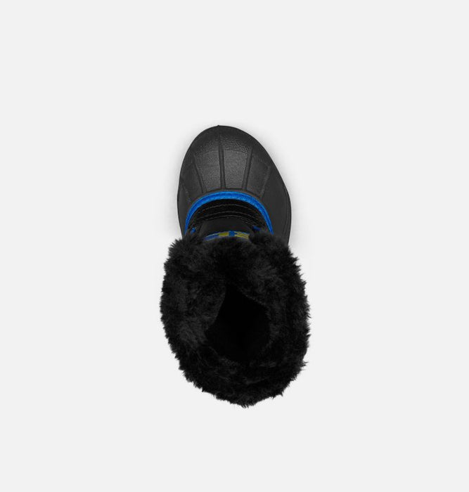 Sorel Childrens' Snow Commander Boot - Black/Super Blue Black/Super Blue