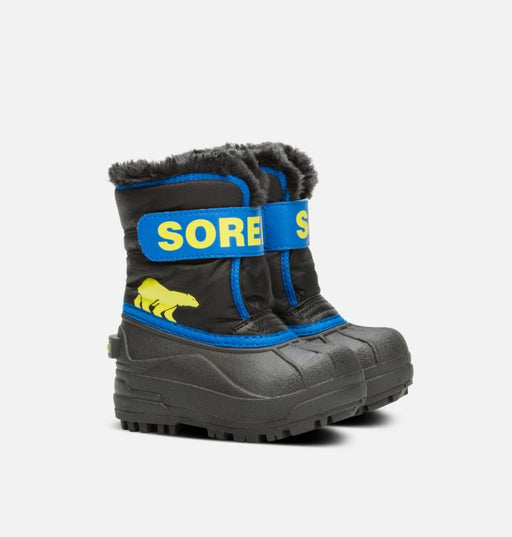 Sorel Toddler Snow Commander Boot - Black/Super Blue Black/Super Blue