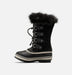 Sorel Youth Joan of Arctic Waterproof Boot - Black/Dove Black/Dove