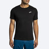 Brooks Men's Distance Short Sleeve 2.0 Black