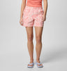 Columbia Womens Sandy River Printed Shorts III - Pink Sand Pasteled Tonal Pink Sand Pasteled Tonal /  / 5IN