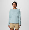 Columbia Womens Wild Cast Sun Shirt - Crushed Blue Crushed Blue