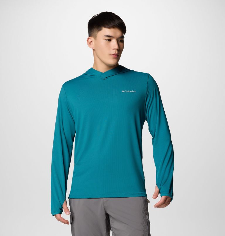 Columbia Mens Tech Trail Utility Hoodie - River Blue River Blue