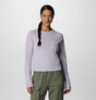 Columbia Womens PFG Uncharted Neps Long Sleeve Shirt - Lavender Pearl Lavender Pearl