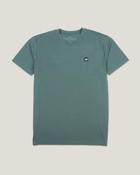 Belong Designs Mens Core Traverse Tek Tee Teal