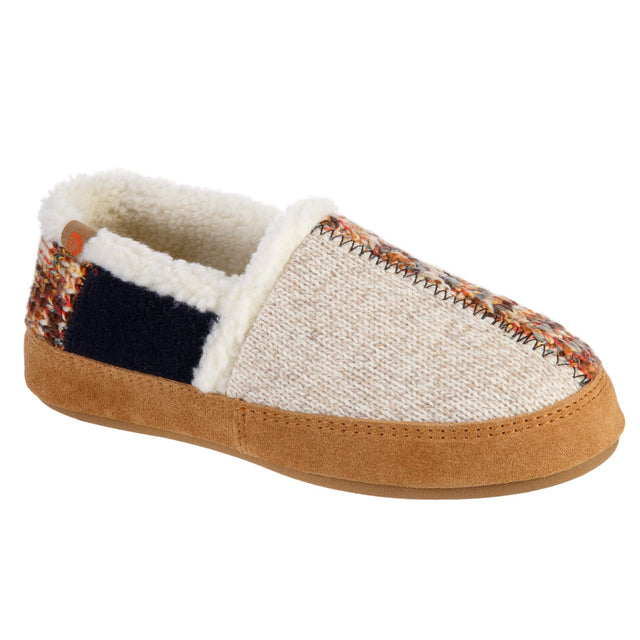 Acorn Women's Upcycled Meadow Moc Slipper with Cloud Cushion Comfort - Sunset Red Sunset Red