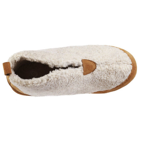 Acorn Women's Ela Recycled Bootie Slipper with Indoor/Outdoor Sole - Natural Natural