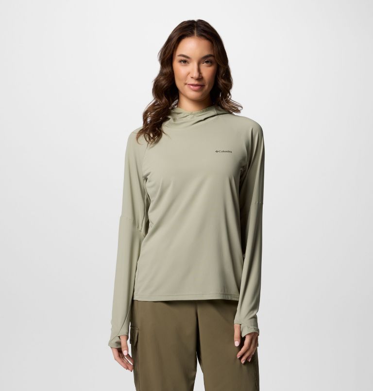 Columbia Womens Skien Valley Hoodie - Safari Safari