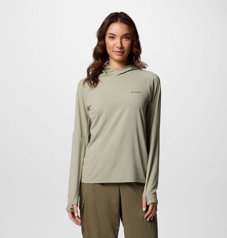 Columbia Womens Skien Valley Hoodie - Safari Safari