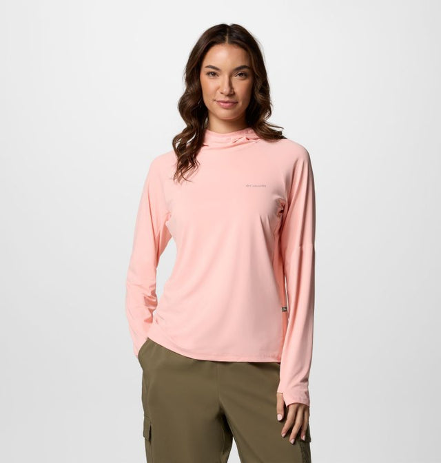 Columbia Womens Skien Valley Hoodie - Pink Sand Pink Sand