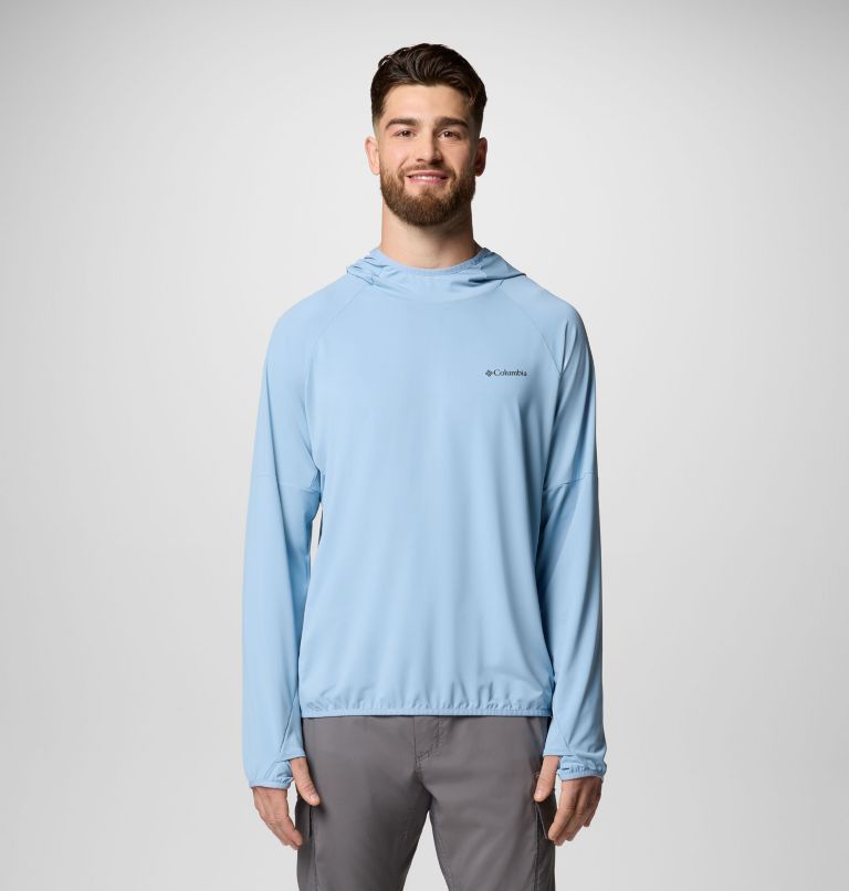 Columbia Mens Skien Valley Hoodie - Ripple Blue Ripple Blue