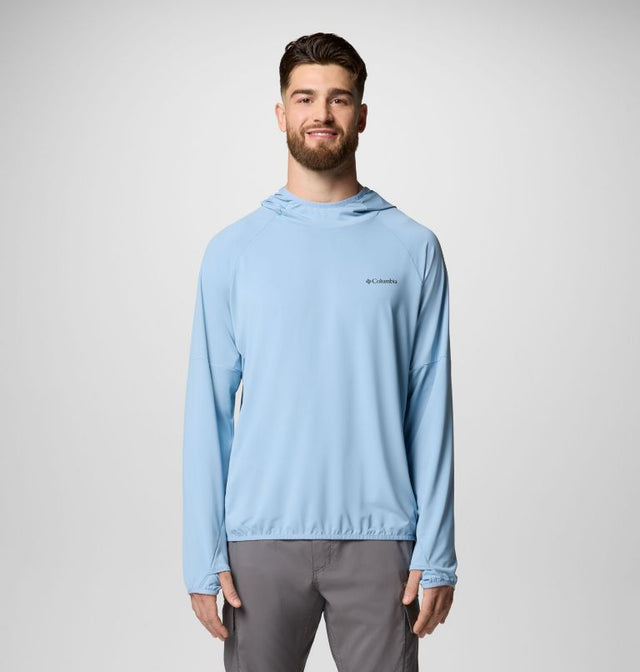 Columbia Mens Skien Valley Hoodie - Ripple Blue Ripple Blue