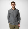 Columbia Mens Skien Valley Long Sleeve Shirt - City Grey City Grey