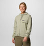 Columbia Womens Skien Valley Hooded Long Sleeve Shirt - Safari Safari