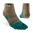 Injinji Women's Trail Midweight Mini-Crew Sock Tidepool