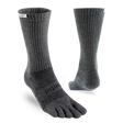 Injinji Trail Midweight Crew Sock - Granite Granite