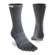 Injinji Women's Trail Midweight Crew Sock - Granite Granite